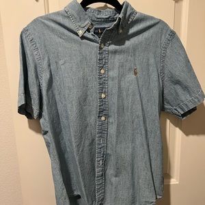 Polo Ralph Lauren short sleeve denim shirt (UNISEX)